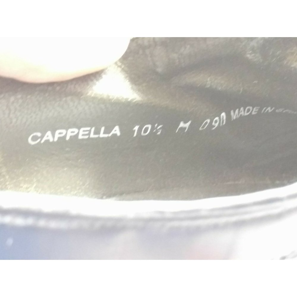 Mezlan Cappella Black Split Toe Oxford 10.5 Men’s - Picture 10 of 10